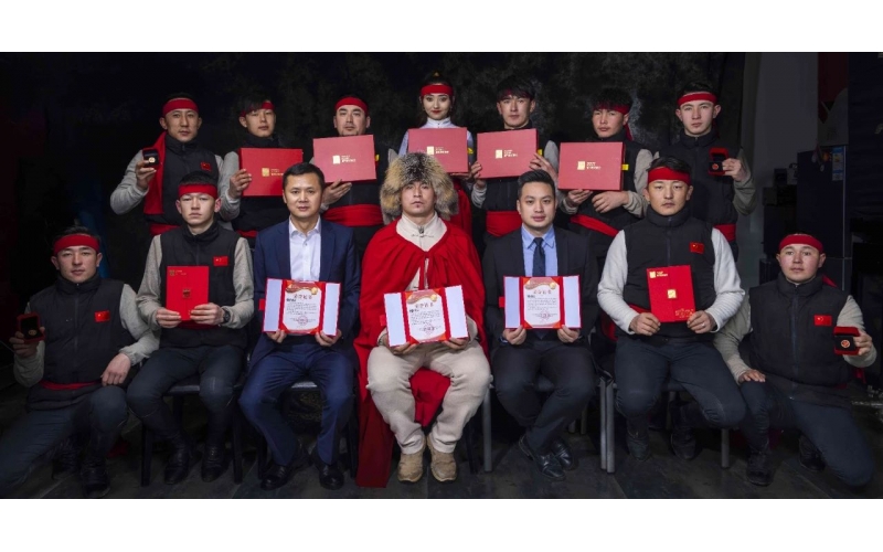 央视发来荣誉证书！